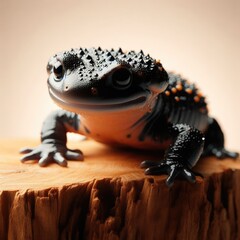 gecko on white background
