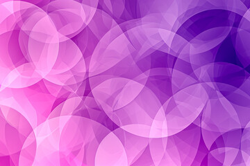 Obraz premium background with a pattern of overlapping circles in shades of purple and pink