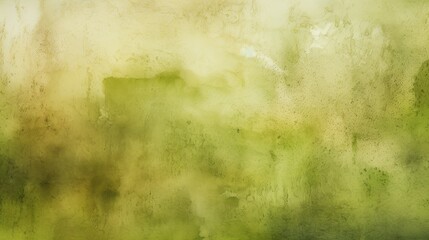 Organic mossy green and umber watercolor stains soft pattern