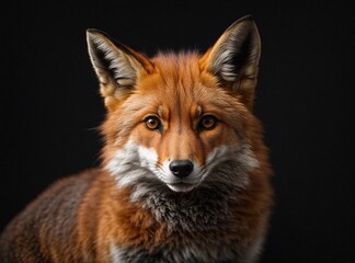 Fototapeta premium Fox in Red Radiance