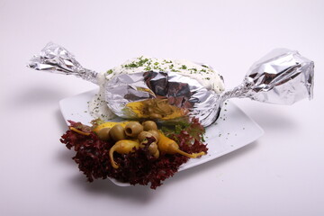 Ofenkartoffel Greek Style