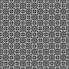 Black seamless abstract pattern. Overlay for background and backdrop. Ornamental design. PNG graphic illustration with transparent background.