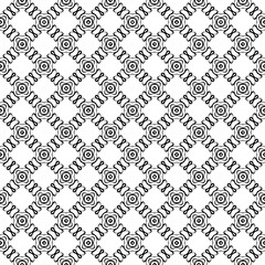 Black seamless abstract pattern. Overlay for background and backdrop. Ornamental design. PNG graphic illustration with transparent background.