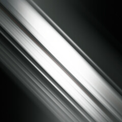 Fototapeta premium Black and white striped abstract background overlay. Motion effect. PNG graphic illustration with transparent background.