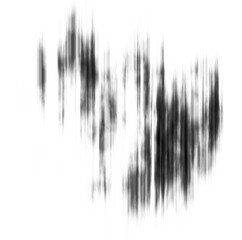 Black and white striped abstract background overlay. Motion effect. PNG graphic illustration with transparent background.