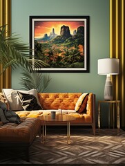 Golden Age Hollywood Stars: Classic Movie Decor Landscape Poster