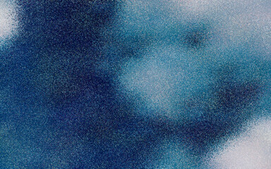 Beautiful abstract blue sky color gradient background with noise or grunge texture effect. Blue grunge texture background. Blue grainy background. Grainy color gradient. Available for copy space.