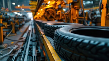 Factories engaged in the production of car rubber tires, ensuring the creation of high-quality and...