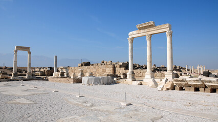 Laodikya Ancient City in Denizli, Turkey.