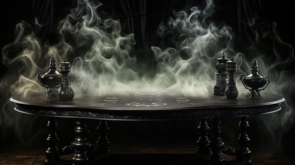 3D_dark_wooden_table_looking_out_to_a_smoky_room.