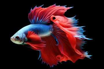 Fototapeta premium Beauty animal aquarium nature betta fish