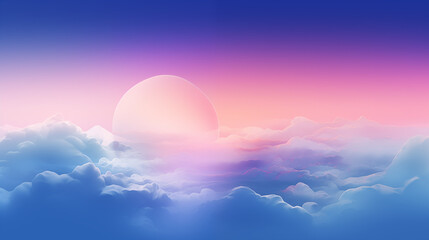 beautiful abstract colorful gradient sunrise wallpaper