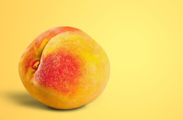 Tasty sweet ripe Peach fruit
