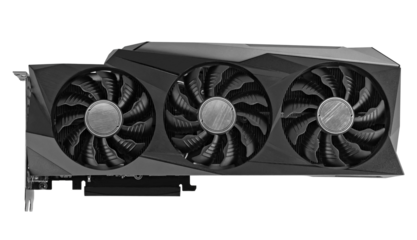 Video card with a powerful graphics processor, graphics adapter