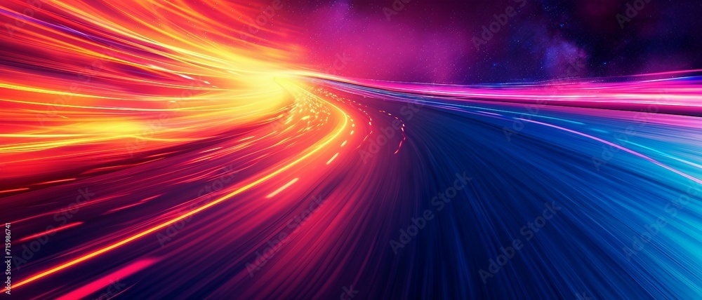 Fototapete Motorsport Racing UI Background, Asphalt track  to Speedway Blur with Racing Stripes, Ideal for App and Website Design Background .
