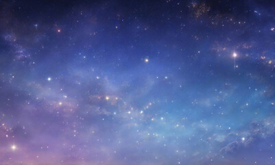 starry night sky, space dust stars background illustration celestial cosmic, universe sky, shimmer sparkle space dust stars background Website, application, game template. Computer, laptop wallpaper