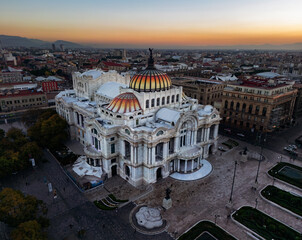 PALACIO DE BELLAS ARTES EN LA CIUDAD DE MEXICO 