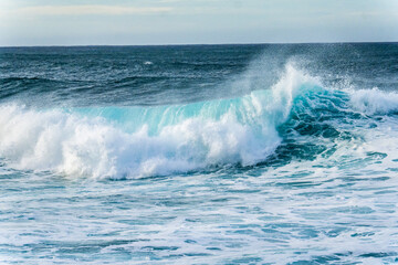 crashing ocean waves - Powered by Adobe