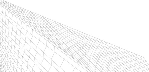 abstract buildings architectural drawing 3d