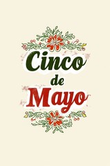Obraz premium Cinco de Mayo, federal holiday in Mexico. Fiesta banner and poster design