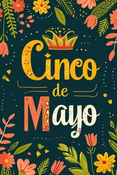 Cinco de mayo, Mexican Fiesta banner and poster design