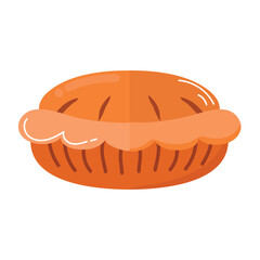 Pie icon clipart avatar logotype isolated vector illustration