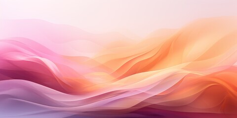 Fototapeta premium heji i'm sorry, in the style of color-field abstractions, digital gradient blends, light magenta and light amber, light gray and amber, flickr, minimalistic abstractions
