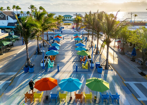 Anglers Fishing Pier,.Sunrise.Fort Lauderdale, Miami.Lauderdale by the Sea, Florida, USA