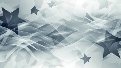 background of abstract stars Generative AI