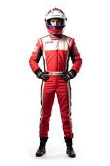 Speeding Male Race Driver, AI Generated