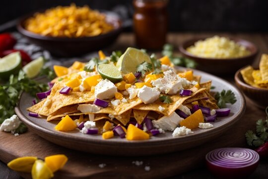 traditional peruan food (Peruvian Chilaquiles)