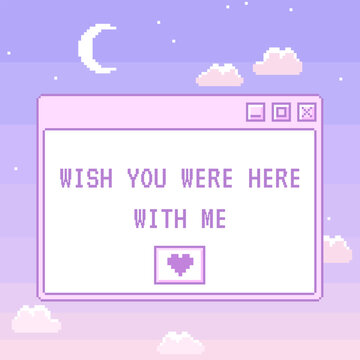 Old computer aestethic. Reto pc element window. Trendy 1990s, 2000s Nostalgia. Linear vaporwave retro desktop window pc wallpaper. Cute kawaii illustration.