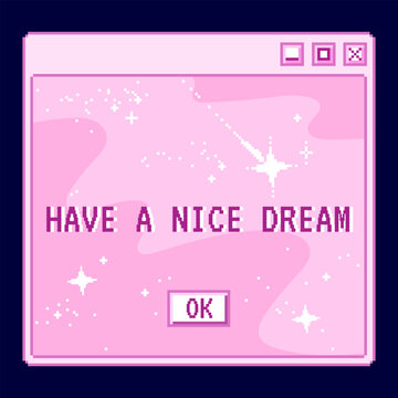 Abstract old aesthetic background. Linear vaporwave retro desktop window pc wallpaper. Cute kawaii illustration. Trendy, nostalgic, colorful style 90s. Posters, social media posts, stories template.