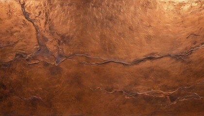 Rough copper tile sample