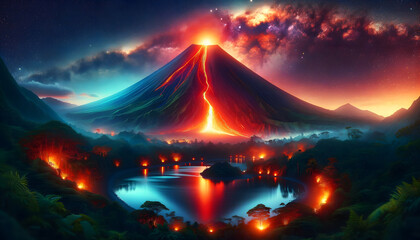 Majestic Volcano