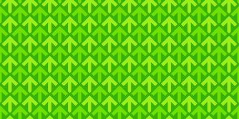 Fototapeta na wymiar Seamless pattern. Light green vector background with white arrows. suitable for backgrounds, wallpapers and fabrics