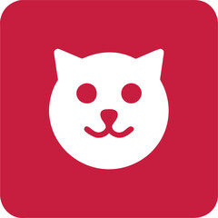 cat icon, icon, illustration, vector, isolated