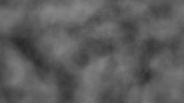 abstract animation of turbulence smoke, 4K abstract slow motion animation with 3D displacement effect, background template