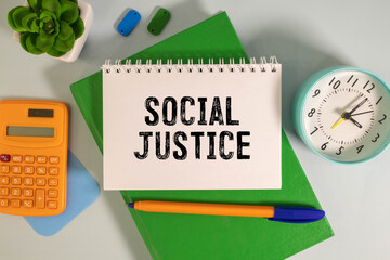 Composition of world day for social justice text over gavel. World day for social justice and celebration concept digitally generated image