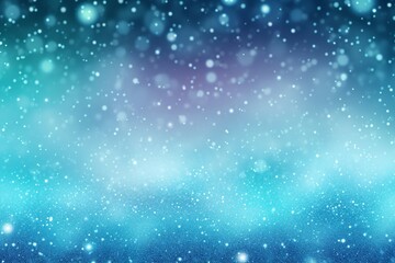 Festive bliss Blue and green gradient snow abstract background