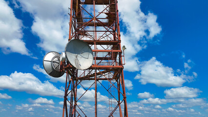 telecommunication tower wireless telecom conection internet indestrial object walpaper background concept picture