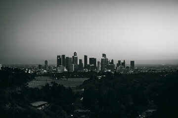 LA city skyline