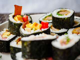 おいしそうな巻き寿司