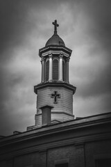old church tower