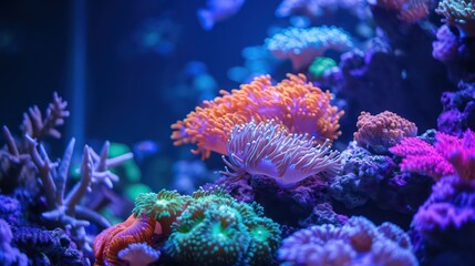 Dream Coral reef saltwater aquarium tank scene