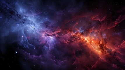 cosmic sky illustration background