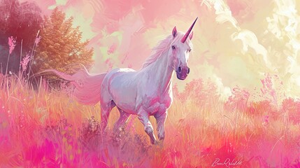 illustration of a unicorn