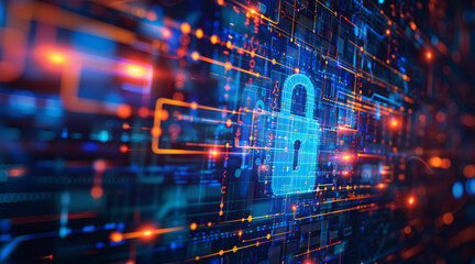 Cybersecurity, essential technology, Businesses utilizing advanced cybersecurity technology on a global network, protection and defense, safeguarding critical data and ensuring digital security
