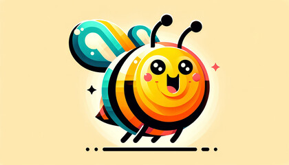 Obraz premium bee illustration
