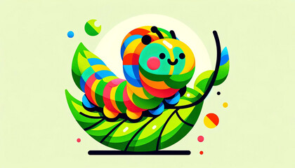 caterpillar illustration